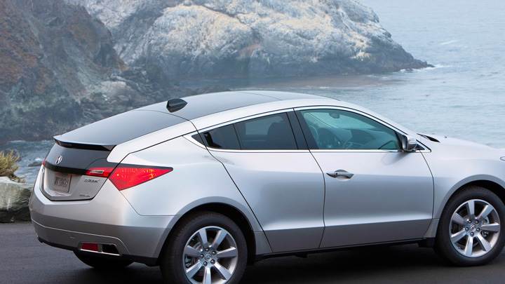 2010 Acura ZDX Side Pose Near Sea Side